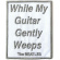 The Beatles - While My Guitar Gently Weeps Woven Patch The Beatles - While My Guitar Gently Weeps Woven Patch