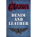 Saxon - Denim & Leather Textile Poster Saxon - Denim & Leather Textile Poster