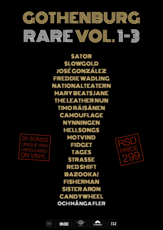 Gothenburg Rare - Vol 1 -3 ( Alla tre utgåvorna till RSD-Pris)
