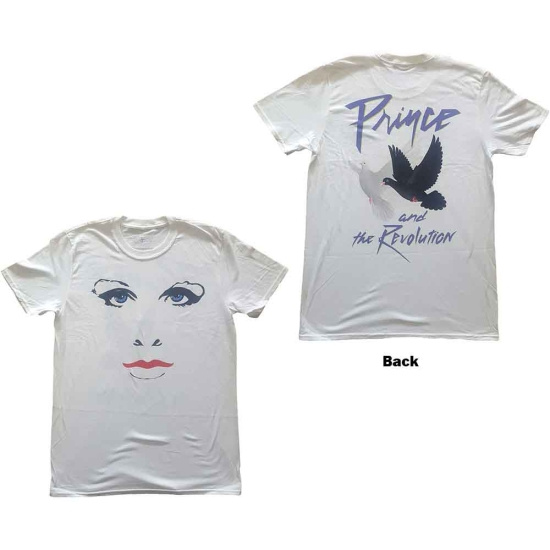 Prince - Faces & Doves Uni Wht 