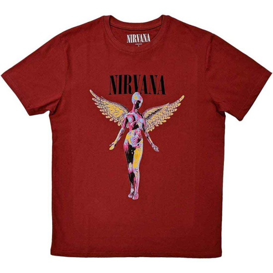 Nirvana - In Utero Uni Red  (XL)
