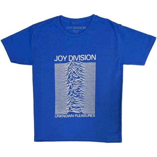 Joy Division - Unknown Pleasures Fp Boys T-Shirt Blue