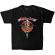 Motley Crue - Feelgood Red Circle Boys T-Shirt Bl Motley Crue - Feelgood Red Circle Boys T-Shirt Bl