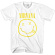 Nirvana - Happy Face Boys T-Shirt Wht Nirvana - Happy Face Boys T-Shirt Wht