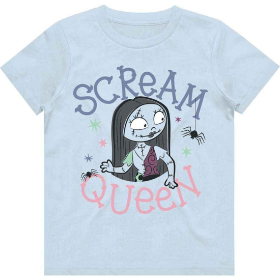 Disney - Tnbc Scream Queen Girls T-Shirt Lht Blue