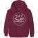 Alice In Chains - Circle Emblem Uni Maroon Hoodie Alice In Chains - Circle Emblem Uni Maroon Hoodie