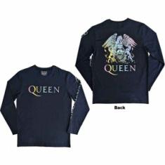 Queen - Rainbow Crest Denim Longsleeve