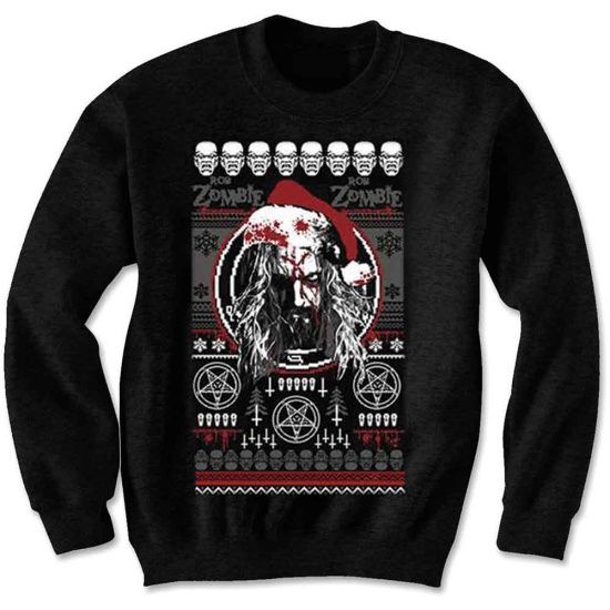 Rob Zombie - Bloody Santa Uni Bl Sweatshirt