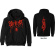 Slipknot - Splatter Uni Bl Hoodie Slipknot - Splatter Uni Bl Hoodie