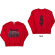 Slipknot - Choir Uni Red Sweatshirt Slipknot - Choir Uni Red Sweatshirt