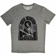 Jimi Hendrix - Electric Ladyland Mono Grey T-Shirt