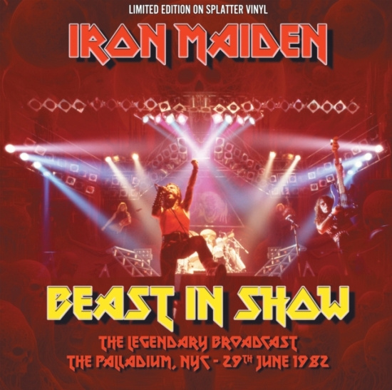 Iron Maiden - Beast In Show (Red/Orange Splatter)