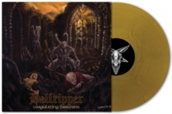 Hellripper - Coagulating Darkness (Gold Vinyl Lp