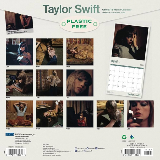 Taylor Swift - 2025 Mini Calendar