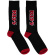 Kiss - Red Logo Uni Bl Socks (Eu 39-45) Kiss - Red Logo Uni Bl Socks (Eu 39-45)