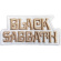 Black Sabbath - Patch Text Logo Red (4,5 X 9,4 Cm) Black Sabbath - Patch Text Logo Red (4,5 X 9,4 Cm)