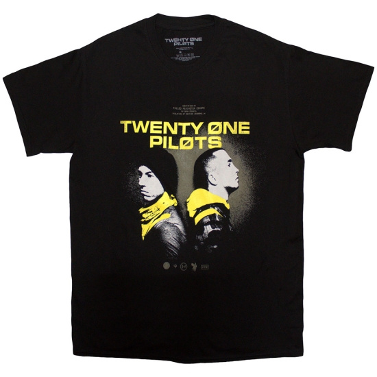 Twenty One Pilots - Back To Back Bl T-Shirt