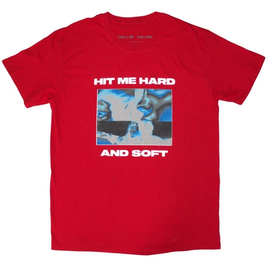 Billie Eilish - Hit Me Hard And Soft Negative Uni Red  (XL)