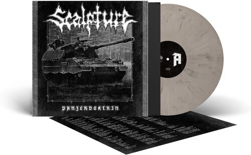Scalpture - Panzerdoktrin (White/Black Vinyl Lp