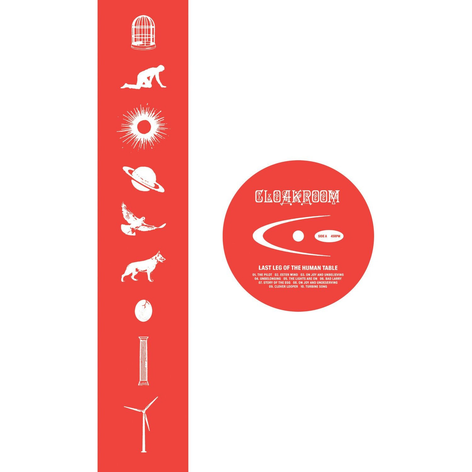 Cloakroom - Last Leg Of The Human Table