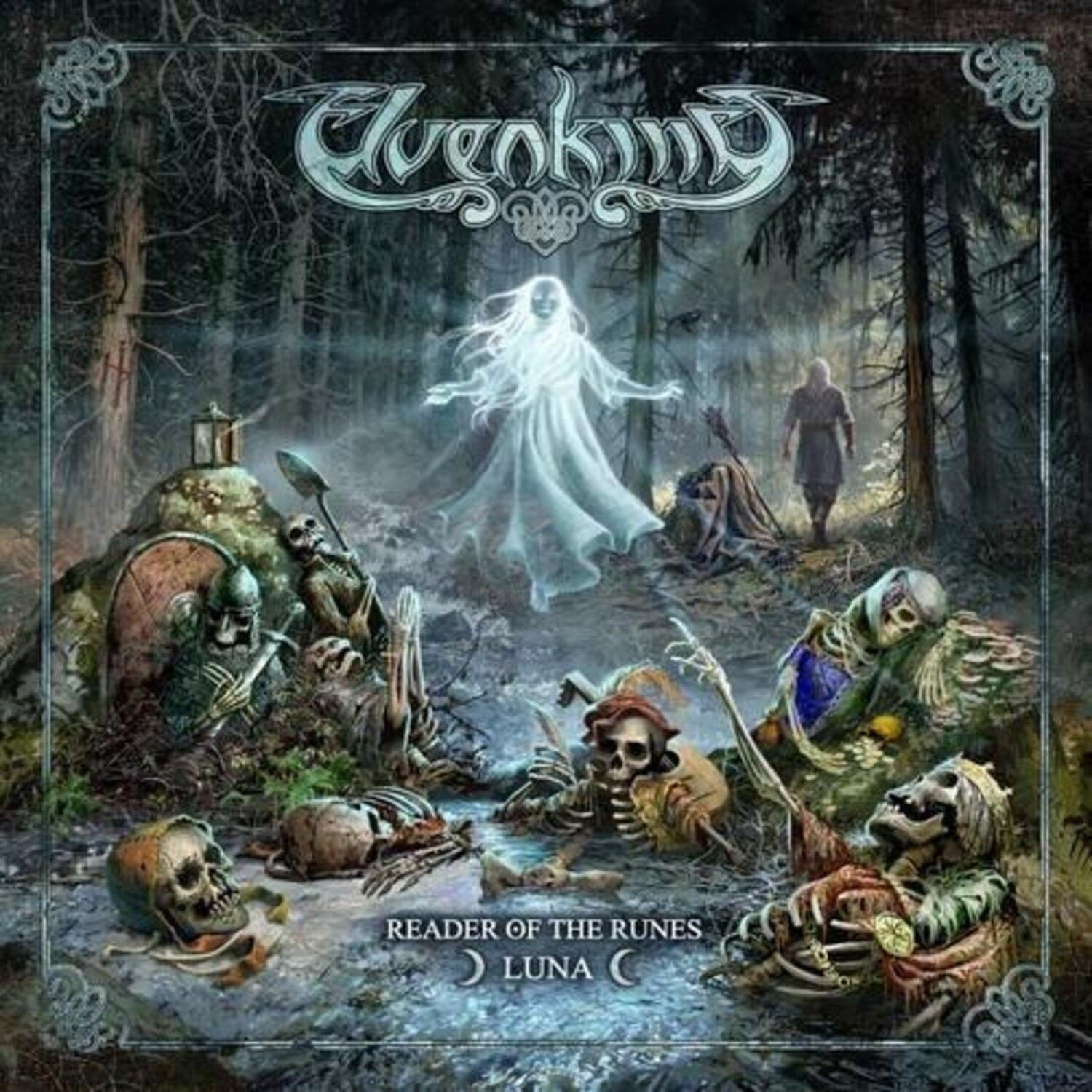 Elvenking - Reader Of The Runes - Luna (2LP Coloured Splatter Vinyl)