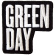 Green Day - Stacked Logo Woven Patch Green Day - Stacked Logo Woven Patch