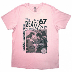 Beatles - 1967 Uni Pink T-Shirt