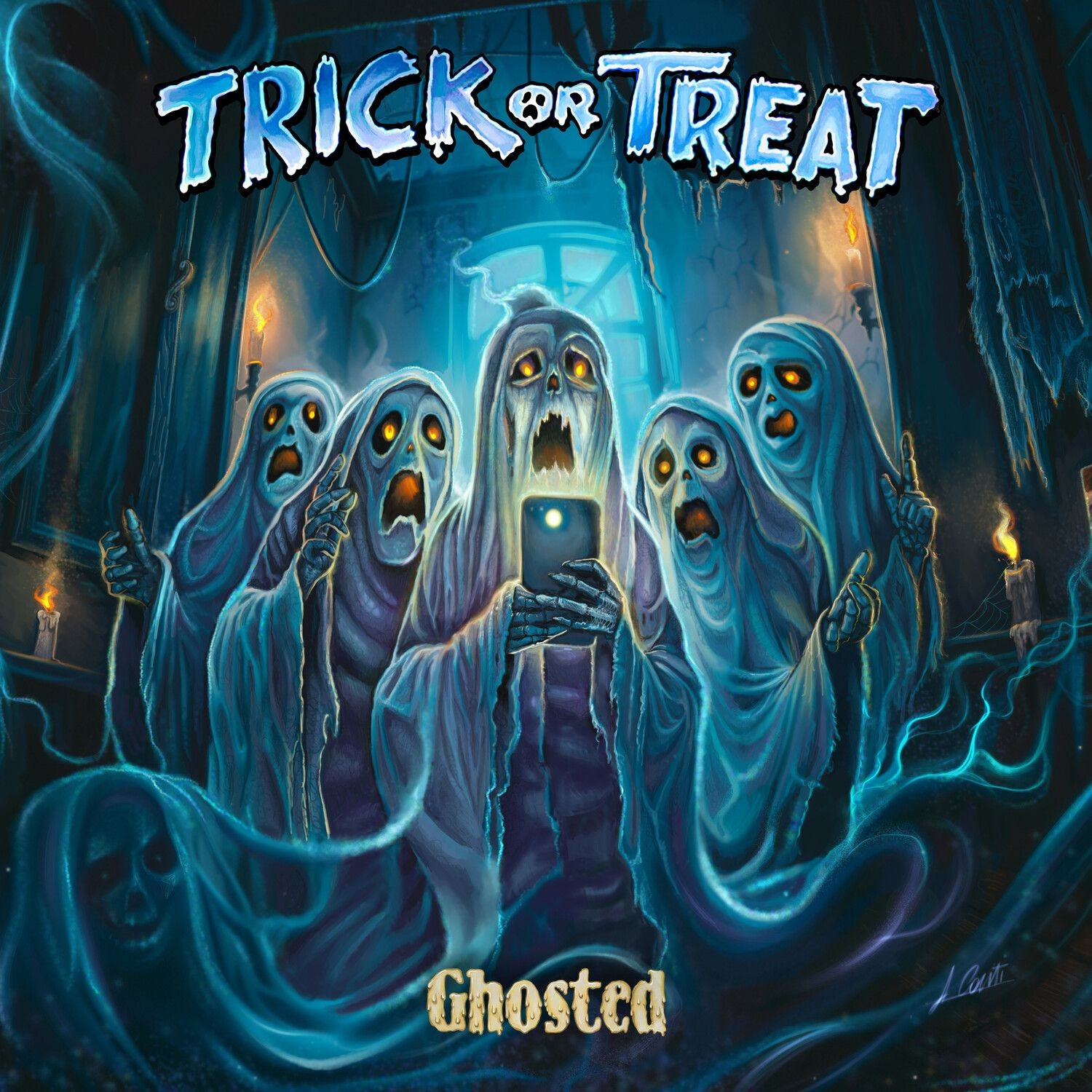 Trick Or Treat - Ghosted (Blue Vinyl Lp)