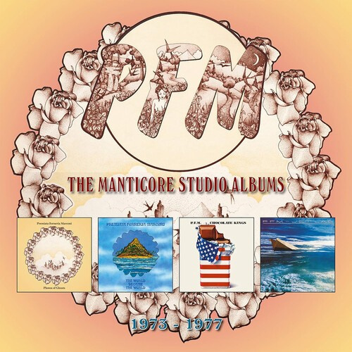 Pfm - The Manticore Studio Albums