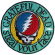 Grateful Dead - Steal Your Face Text Emblem Woven Patch Grateful Dead - Steal Your Face Text Emblem Woven Patch