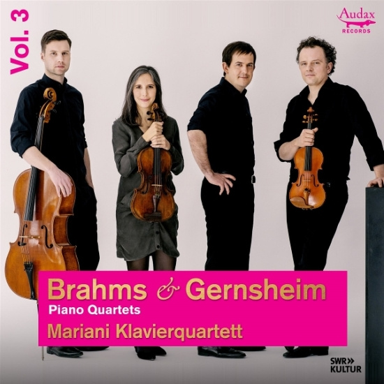 Mariani Klavierquartett - Brahms & Gernsheim Piano Quartets Vol. 3