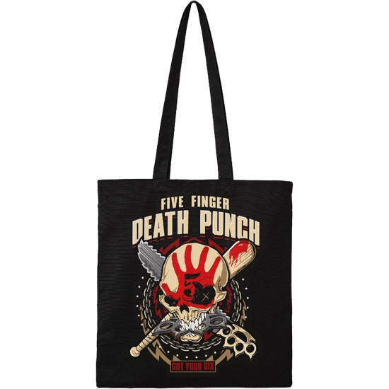 Five Finger Death Punch - Got Your Six Tote Bag