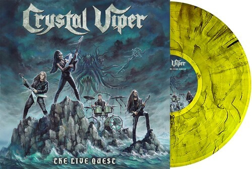 Crystal Viper - The Live Quest (Ltd. Marbled Yellow Vinyl LP)
