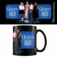 Queen - I Want To Break Free Black Pod Mug