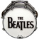 Beatles - Drop T Drum Pin Badge Beatles - Drop T Drum Pin Badge