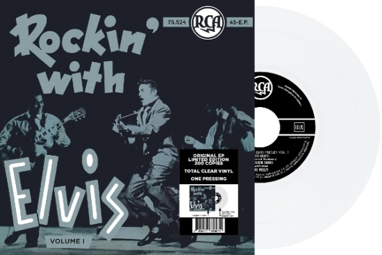 Elvis Presley - Ep Étranger N°19 - Rockin' With Elvis (Volume I) (Belgium)