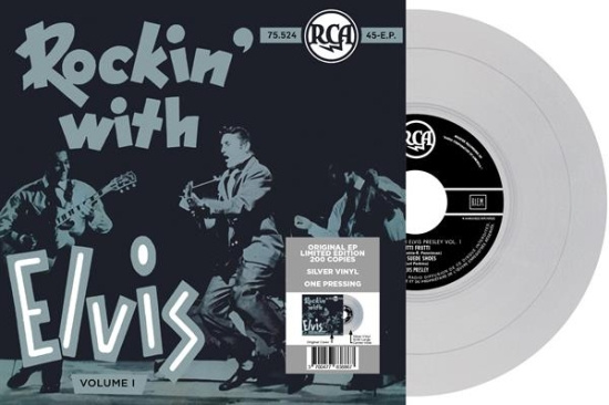 Elvis Presley - Ep Étranger N°19 - Rockin' With Elvis (Volume I) (Belgium)