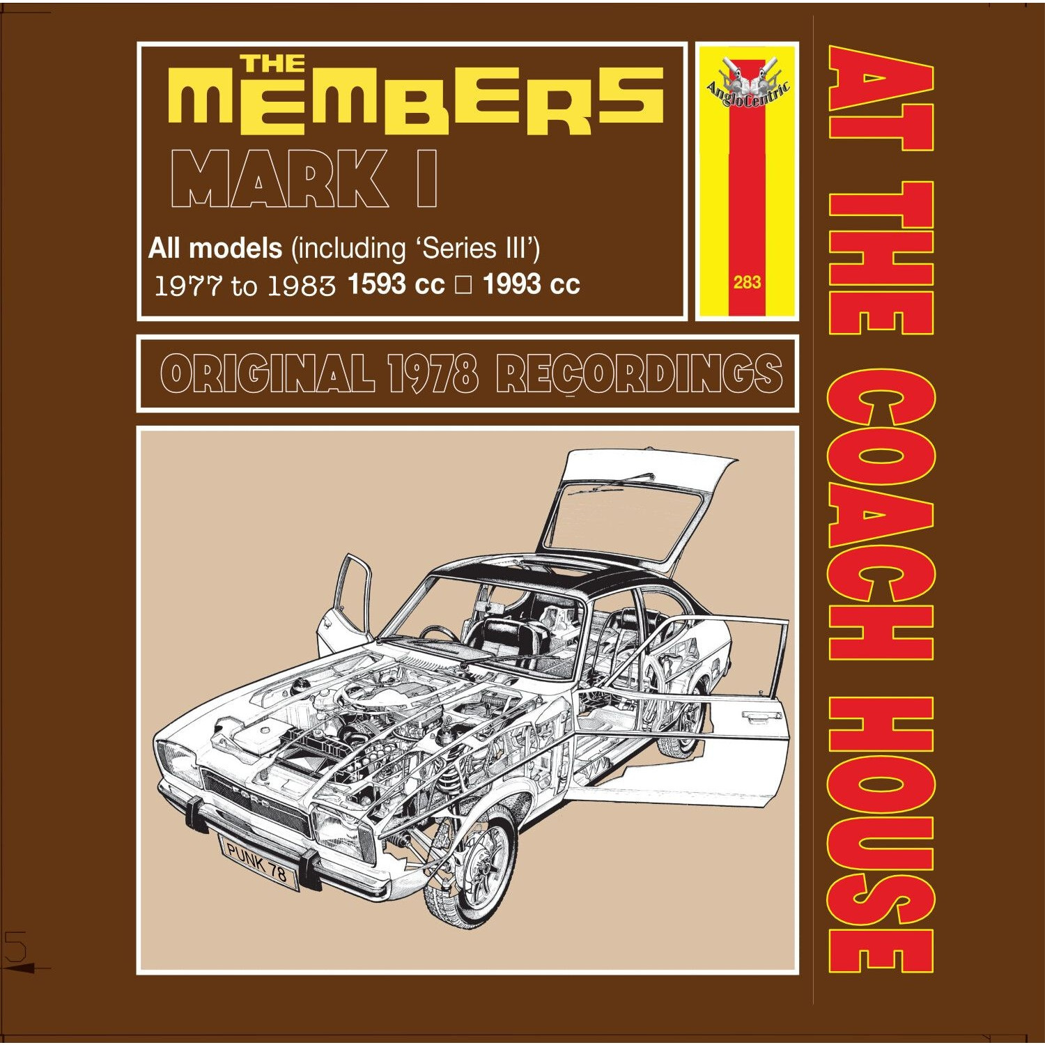 The Members - At The Coach House - Original Studi