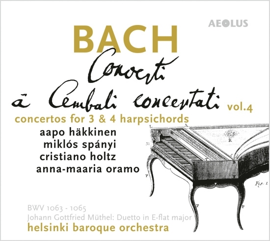 Bach J S - Concertos For 3 & 4 Harpsichords, V