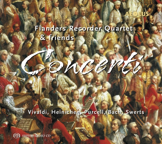 Bach/Heinichen/Vivaldi/Purcell - Flanders Recorder Quartet And Frien