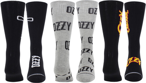 Ozzy Osbourne - Socks 3 Pack In Gift Box (One Size)