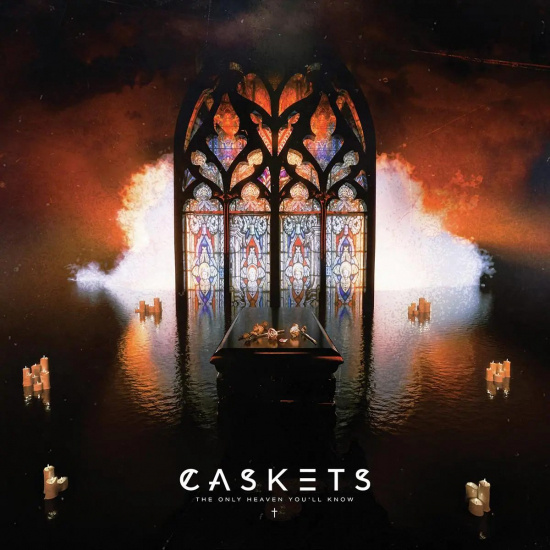 Caskets - The Only Heaven You'll Know (Orange/Sky Blue Splatter Vinyl LP)
