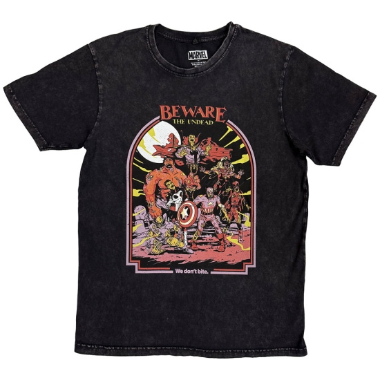 Marvel - We Don't Bite Stone Wash Uni Bl T-Shirt