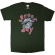 Green Day - Eye Patch Uni Green T-Shirt Green Day - Eye Patch Uni Green T-Shirt