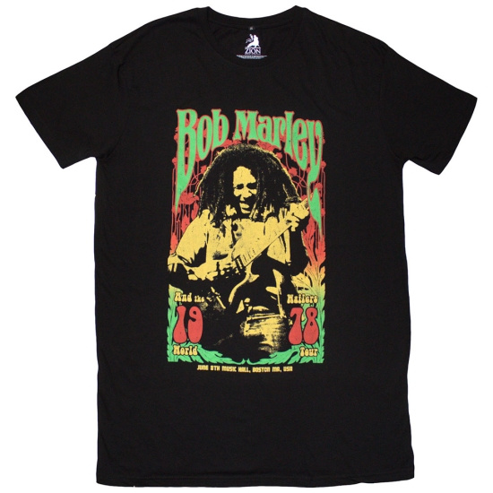 Bob Marley - 1978 Lady Bl T-Shirt Dress