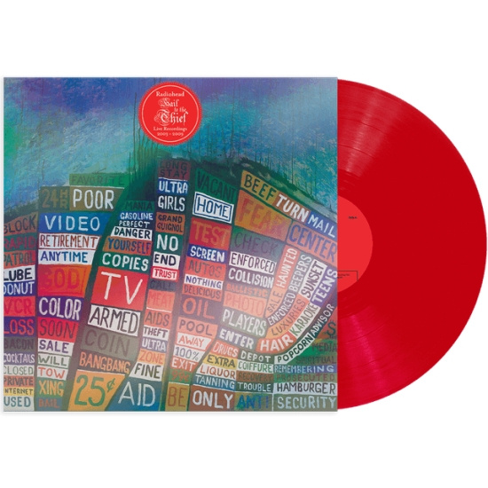 Radiohead - Hail To The Thief (Live Recordings 2003-2009) Ltd Opaque Red Vinyl