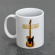 Bruce Springsteen - Guitar White Pod Mug Bruce Springsteen - Guitar White Pod Mug