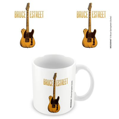 Bruce Springsteen - Guitar White Pod Mug