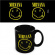 Nirvana - Smiley Black Pod Mug Nirvana - Smiley Black Pod Mug