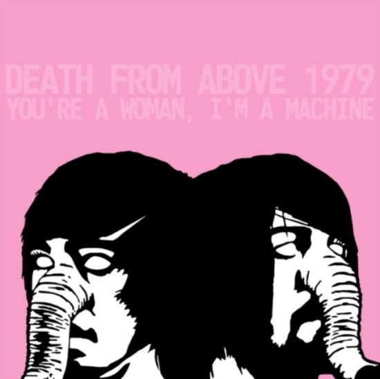 Death From Above 1979 - You're A Woman, I'm A Machine (Pink & Silver Splatter Vinyl) Rocktober